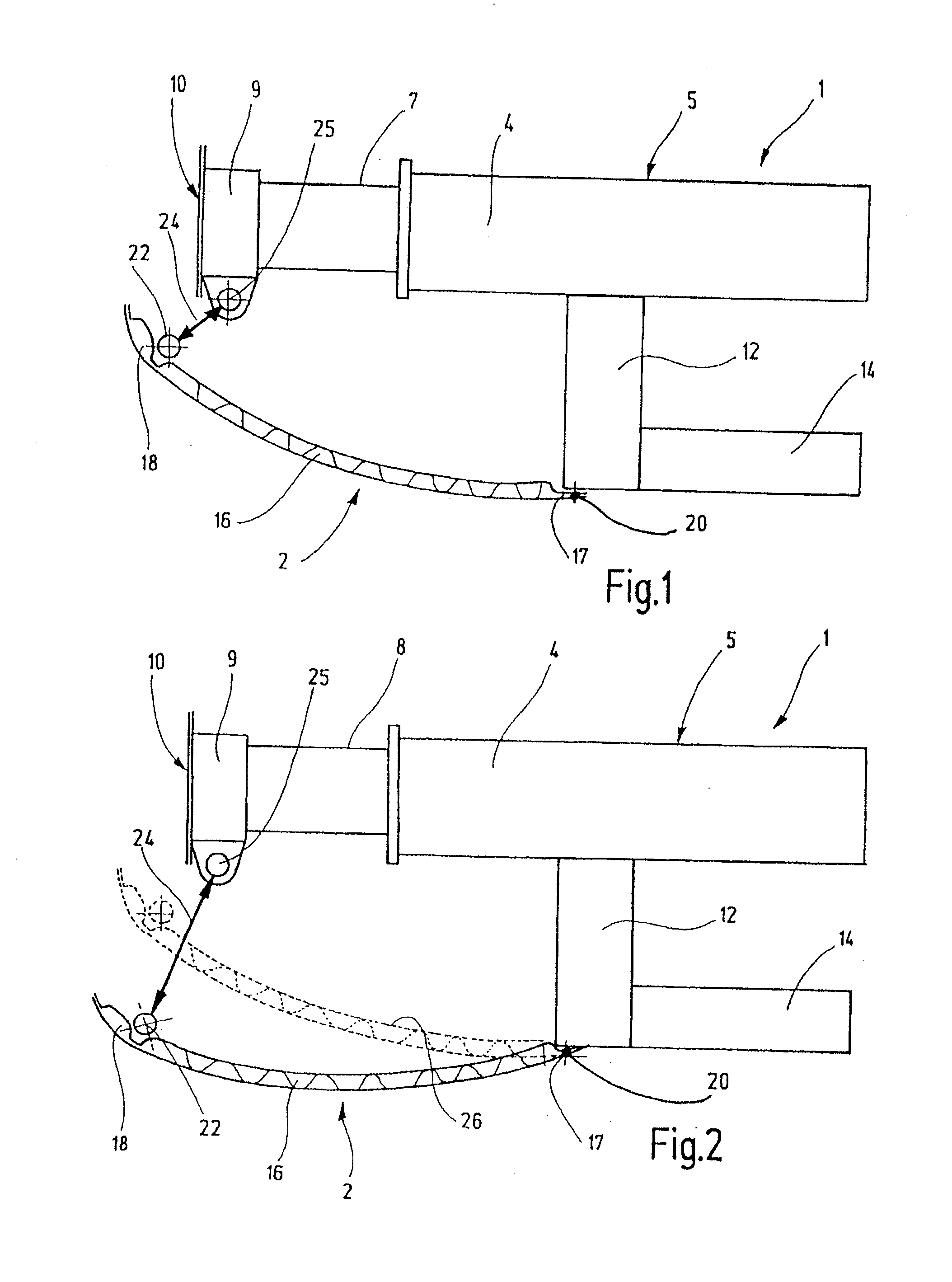 Motor Vehicle With an Underprotection Device