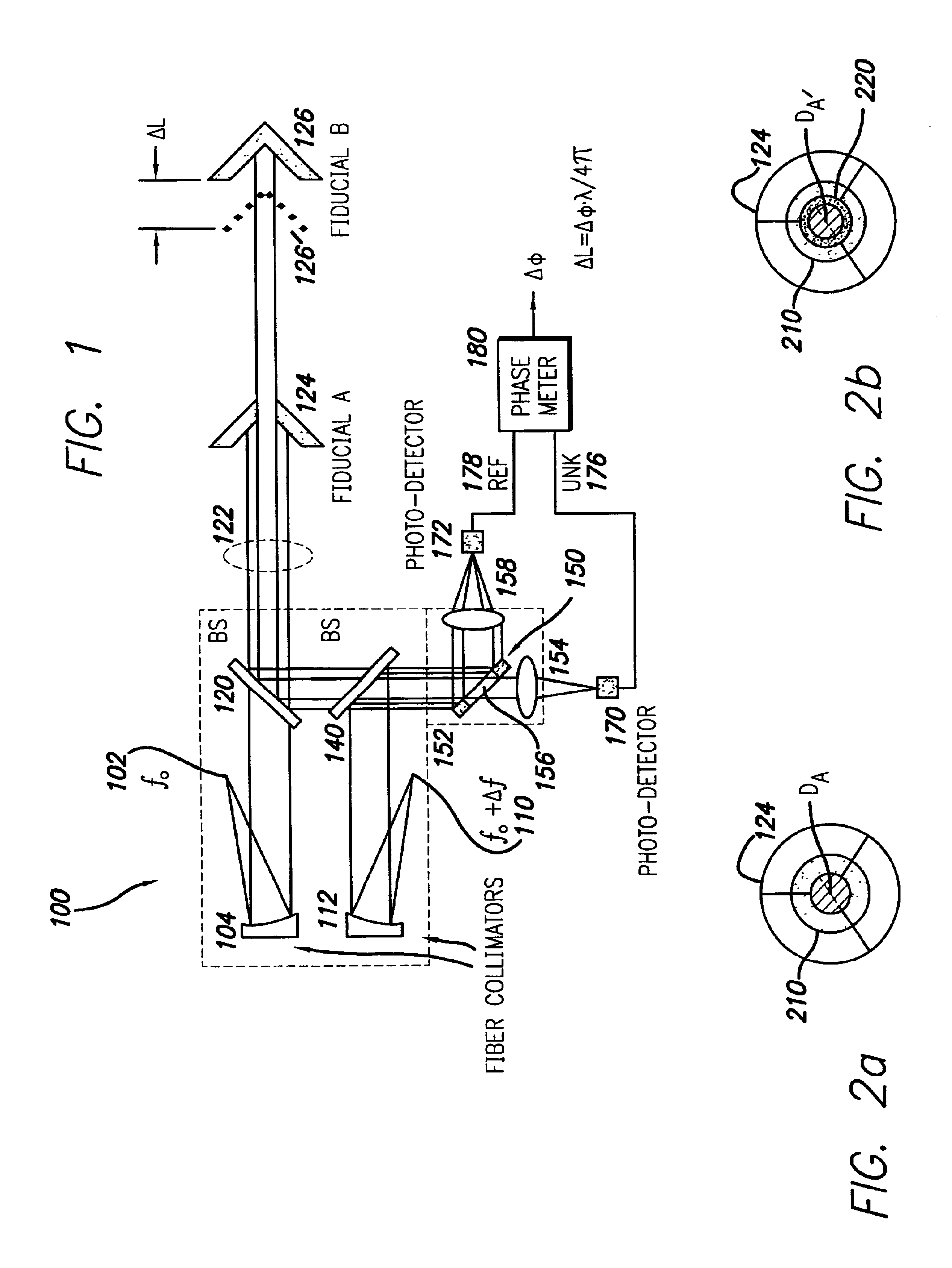 Interferometric apparatus for ultra-high precision displacement measurement