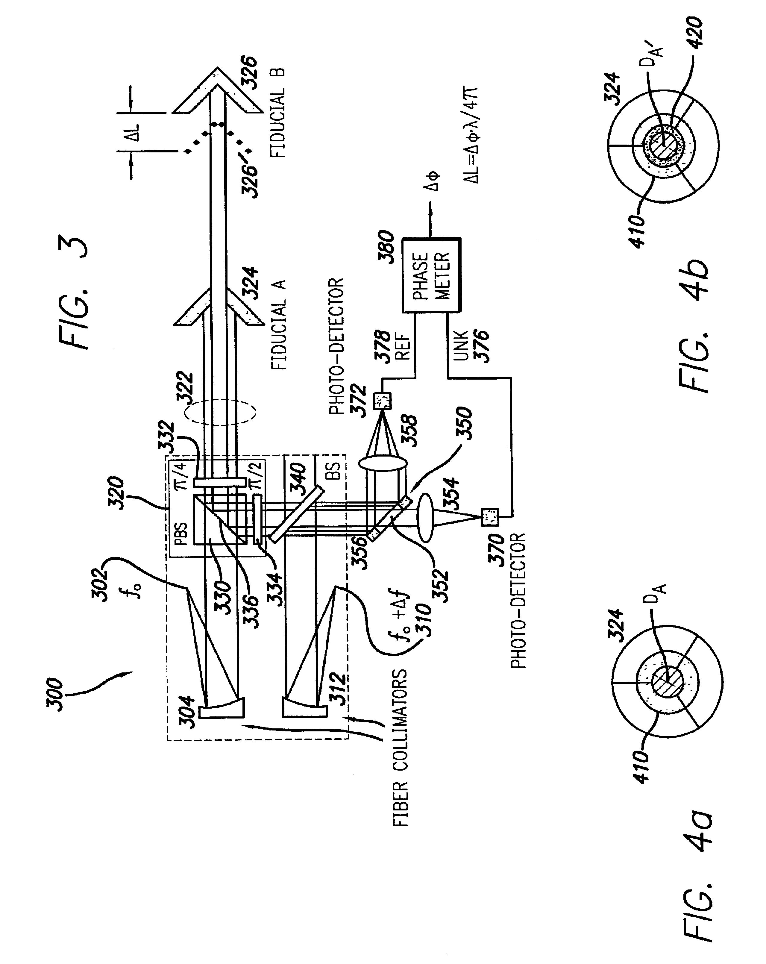 Interferometric apparatus for ultra-high precision displacement measurement