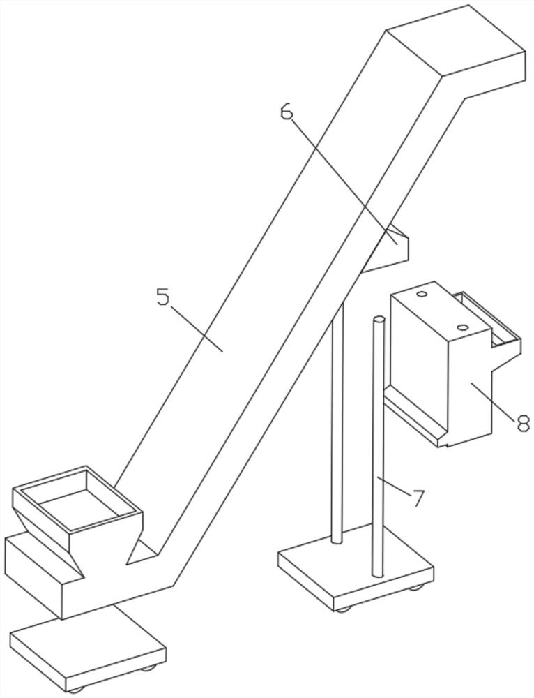 Leaf stalk separation equipment for green tea leaf processing