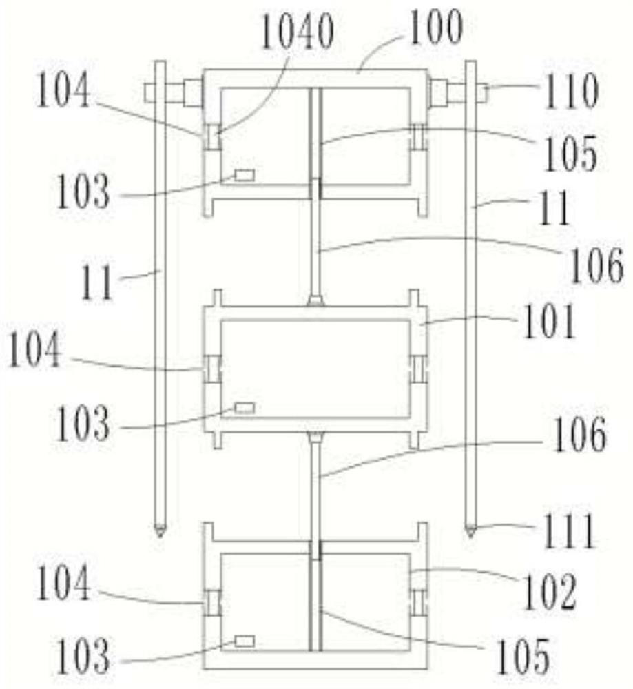 An integrated device for collection and analysis of underground water shower solution and collection and analysis method