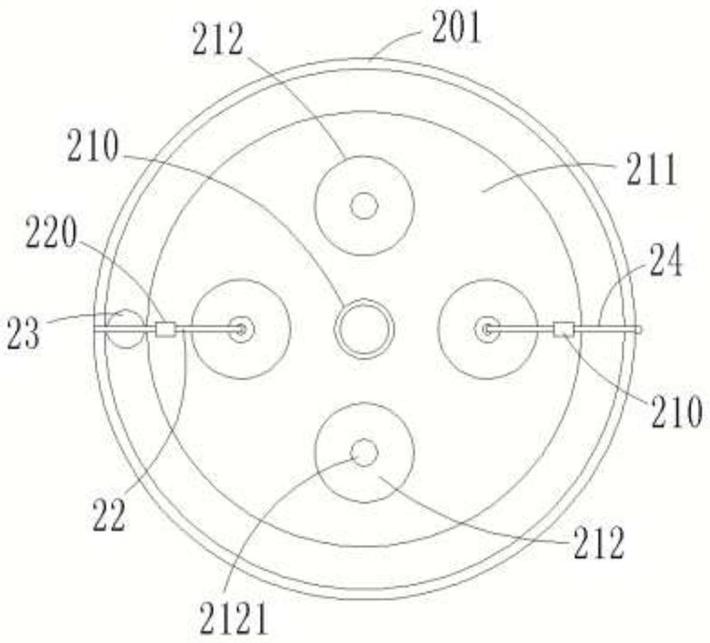 An integrated device for collection and analysis of underground water shower solution and collection and analysis method