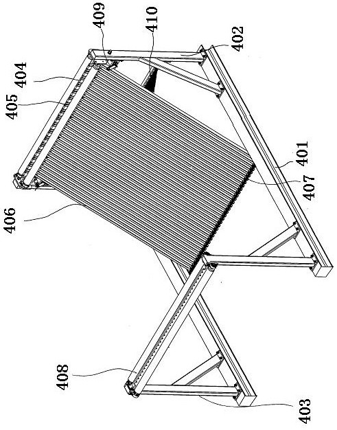 Shelf net welding system and welding method