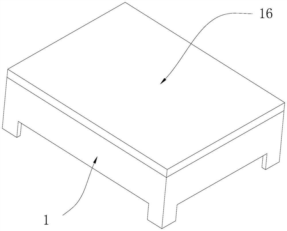 Air bag type all-dimensional massage bed