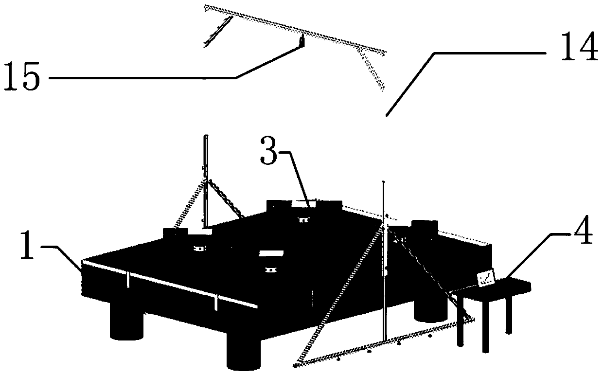 Air floatation robot device capable of working for long time and method