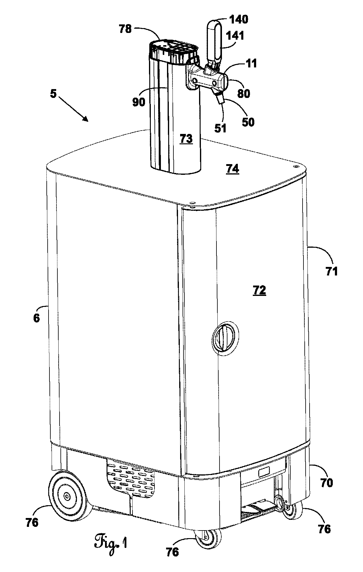 Creamy foam beer dispensing system