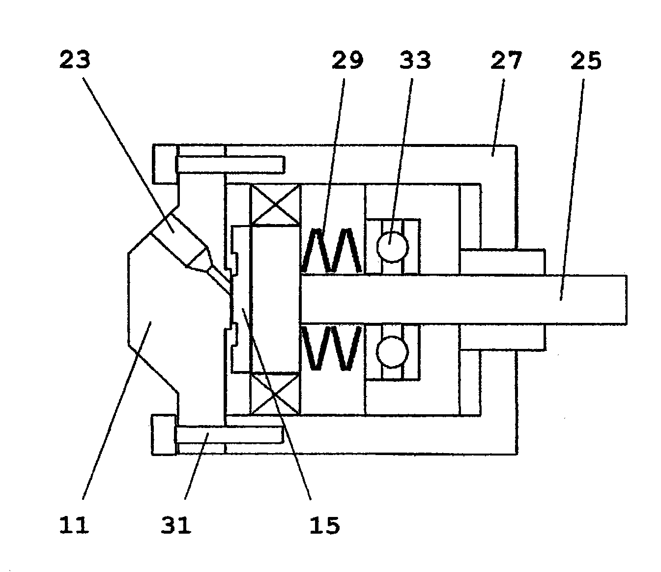 Flow channel switching valve