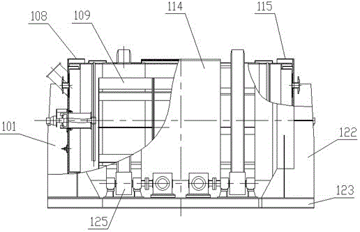 Solid high-temperature aerobic fermentation reaction system and method