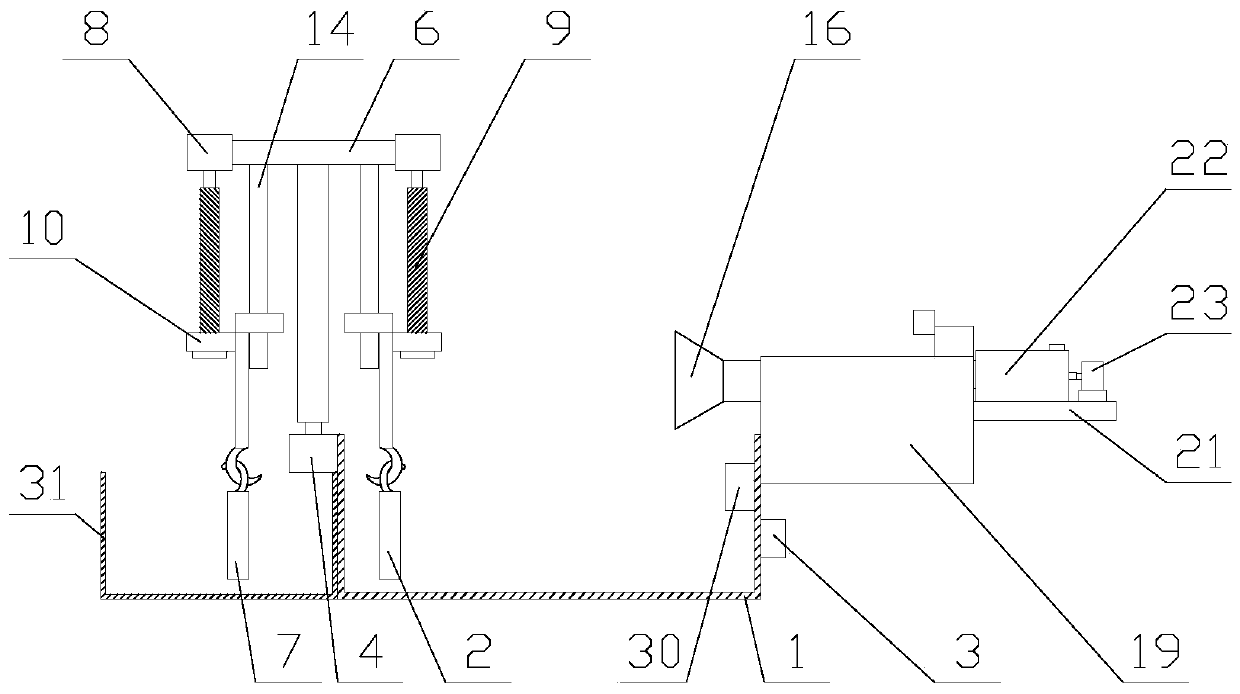 Environment-friendly electroplating production system capable of replacing anode