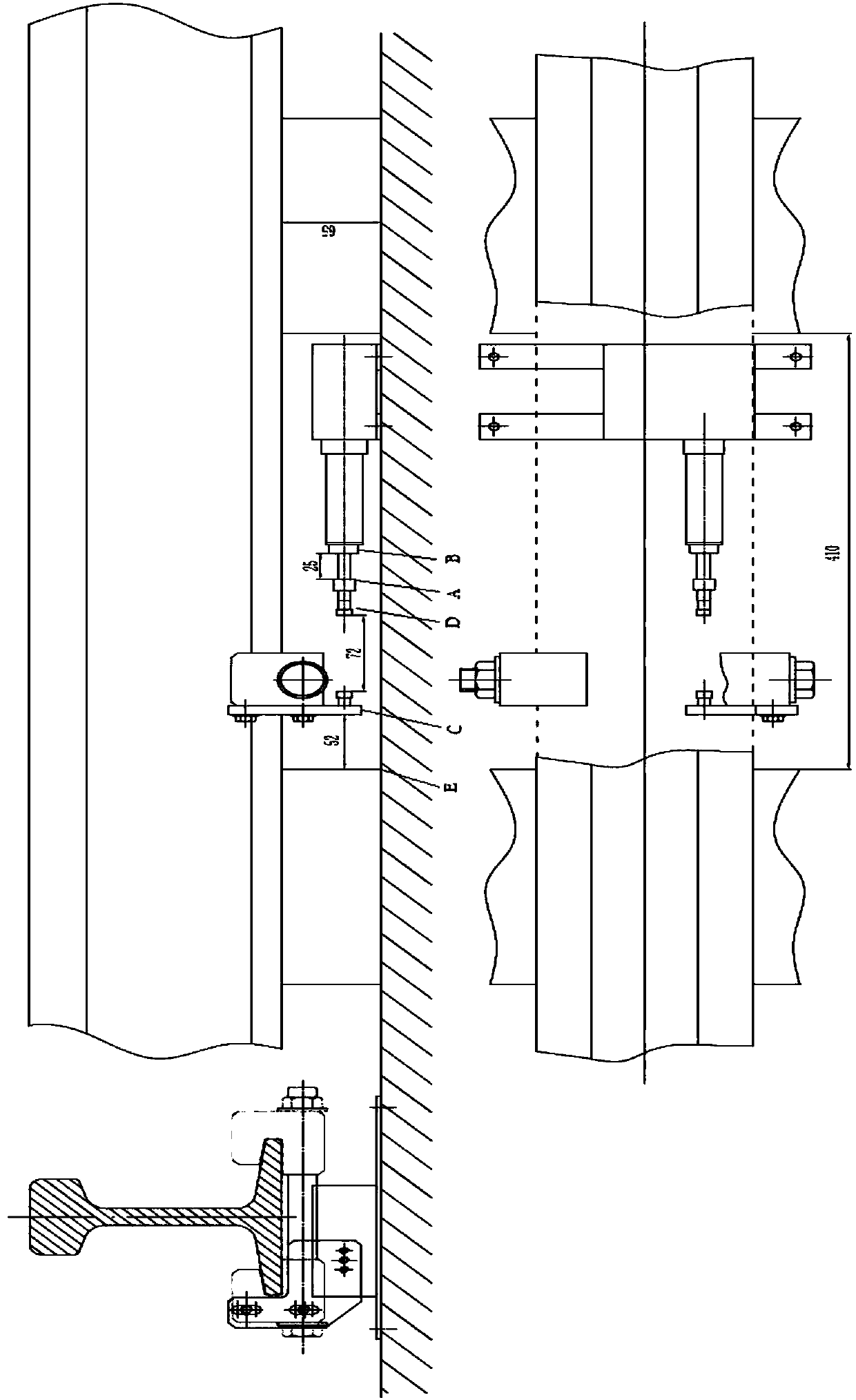 Comprehensive monitoring and intelligent analysis method of safe state of rail system