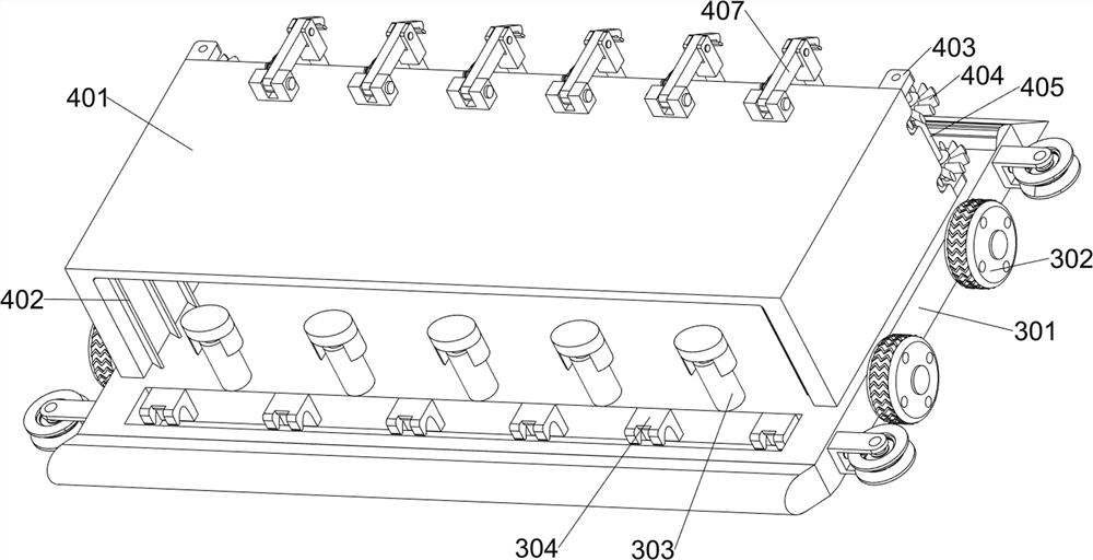 Uniform tensioning and laying equipment for large-gradient long-distance slope geocell