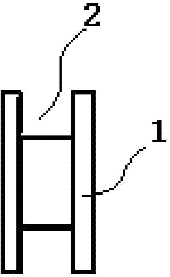 Sand core support for exhausting pipe