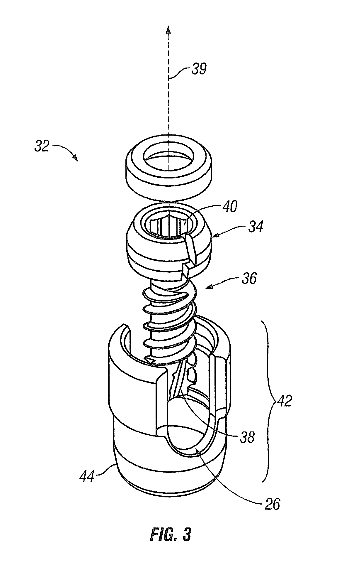 Devices and Methods for Inserting a Vertebral Fixation Member