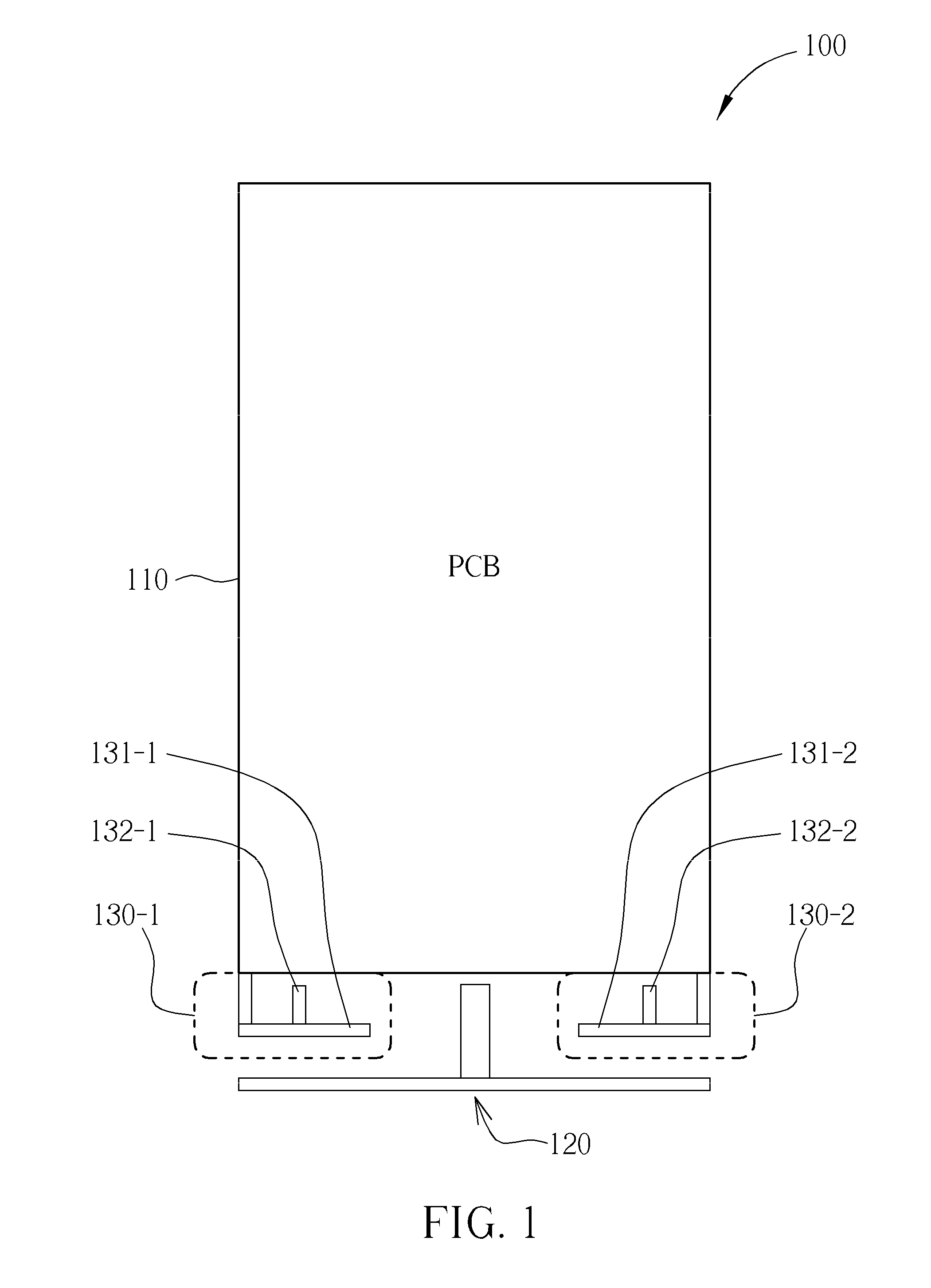 Apparatus for controlling electric field distribution by utilizing short trace structures