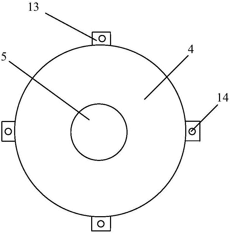 An underground sand cleaning device