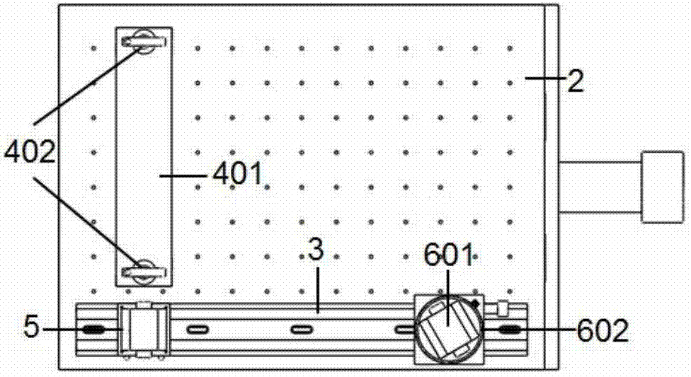 Auxiliary device for light path standard and angular adjustment and use method thereof