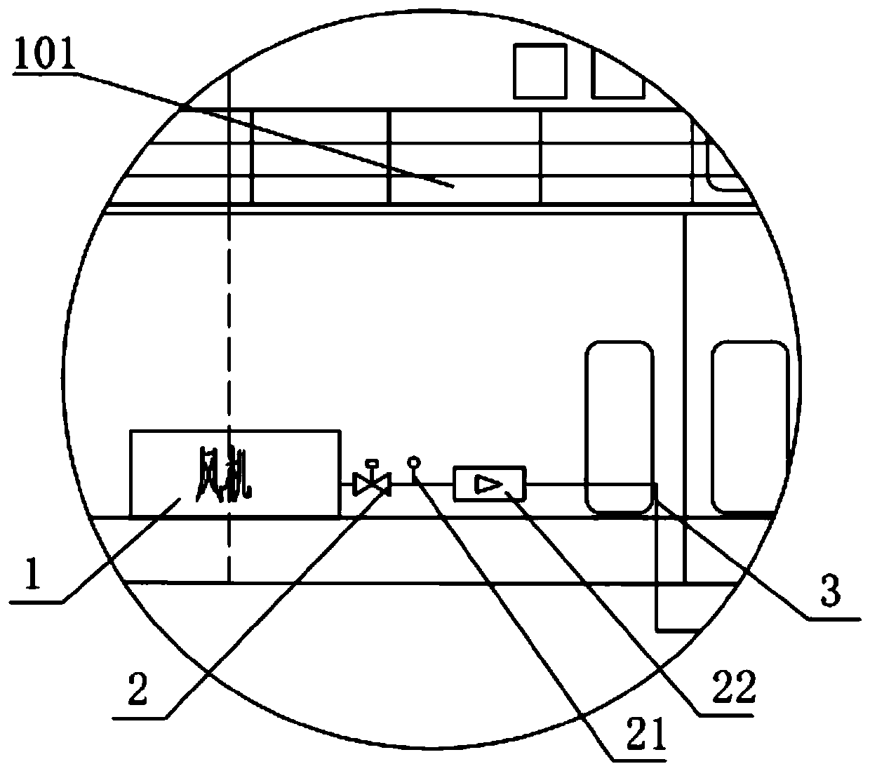 Marine air layer resistance-reducing and energy-saving device