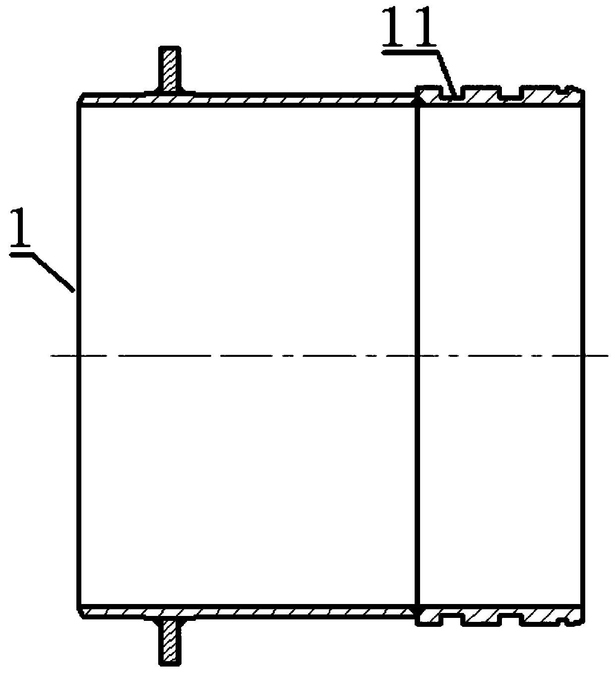 A special compensator for maintenance-free pipe gallery system