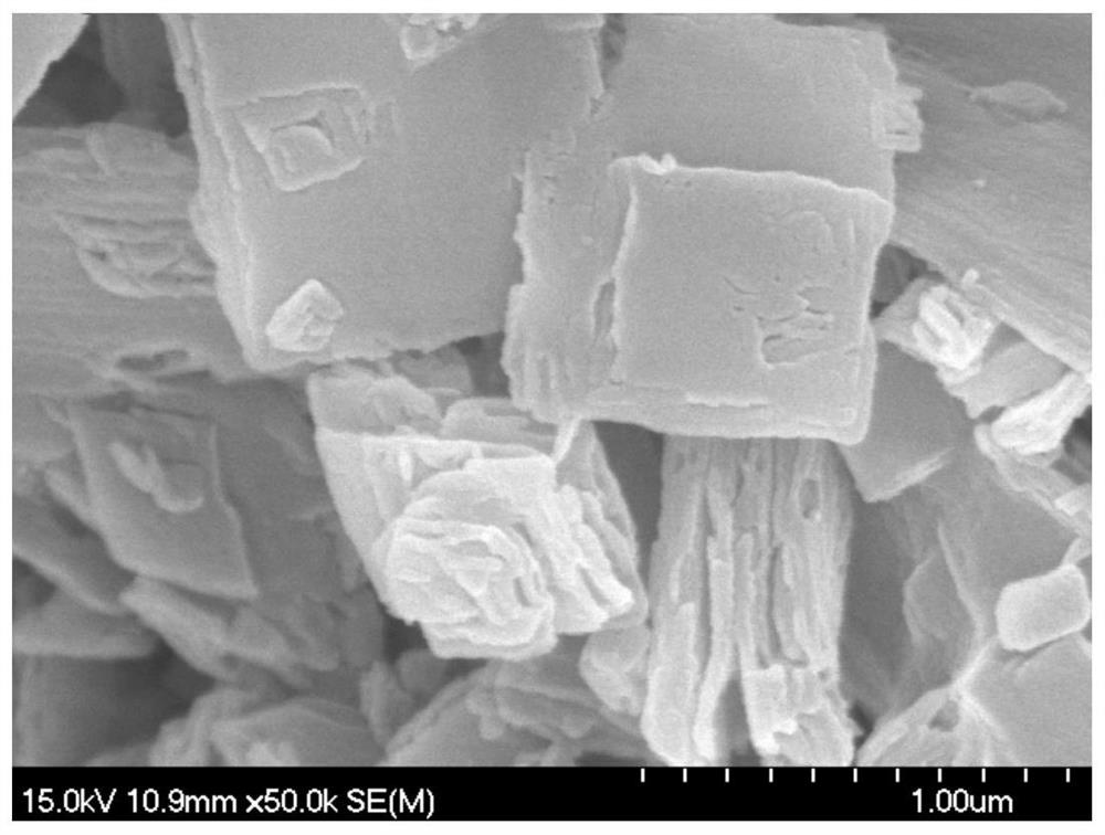 A kind of bimetallic organic framework nanoflower and its derivatives as well as preparation method and application