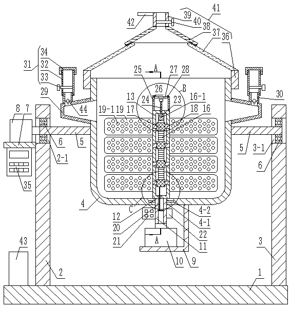 Dish-frying robot