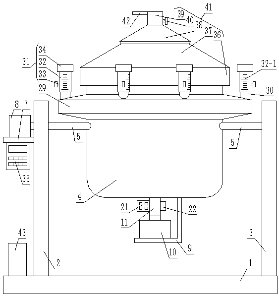 Dish-frying robot