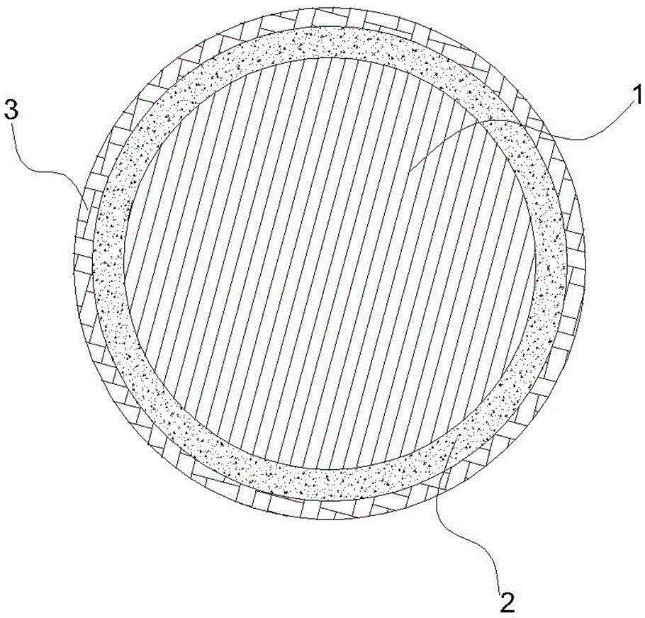 High temperature resistance diving motor winding wire and preparation technology