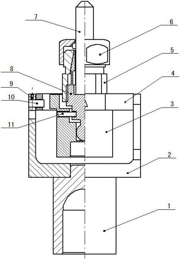 A self-alignment laser device for a jack