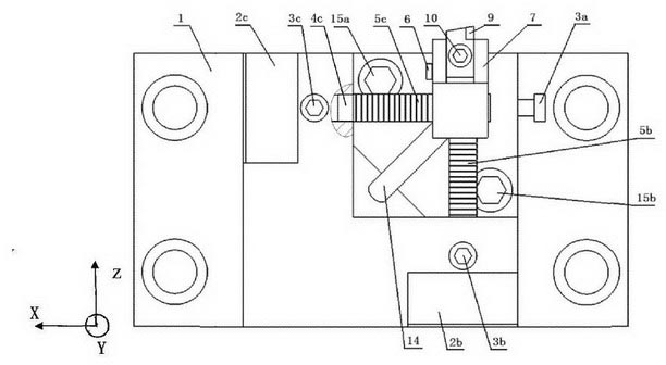 Three-dimensional elliptic motion generating method and device for diamond cutter