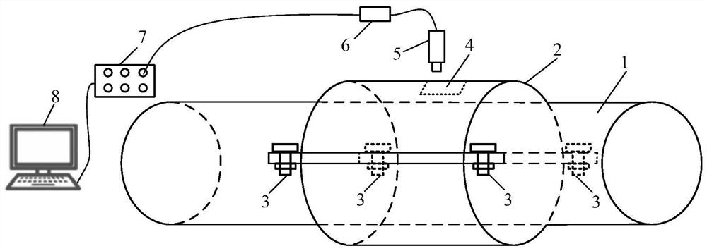 Device and method for measuring key-phase signal of steam turbine generator unit