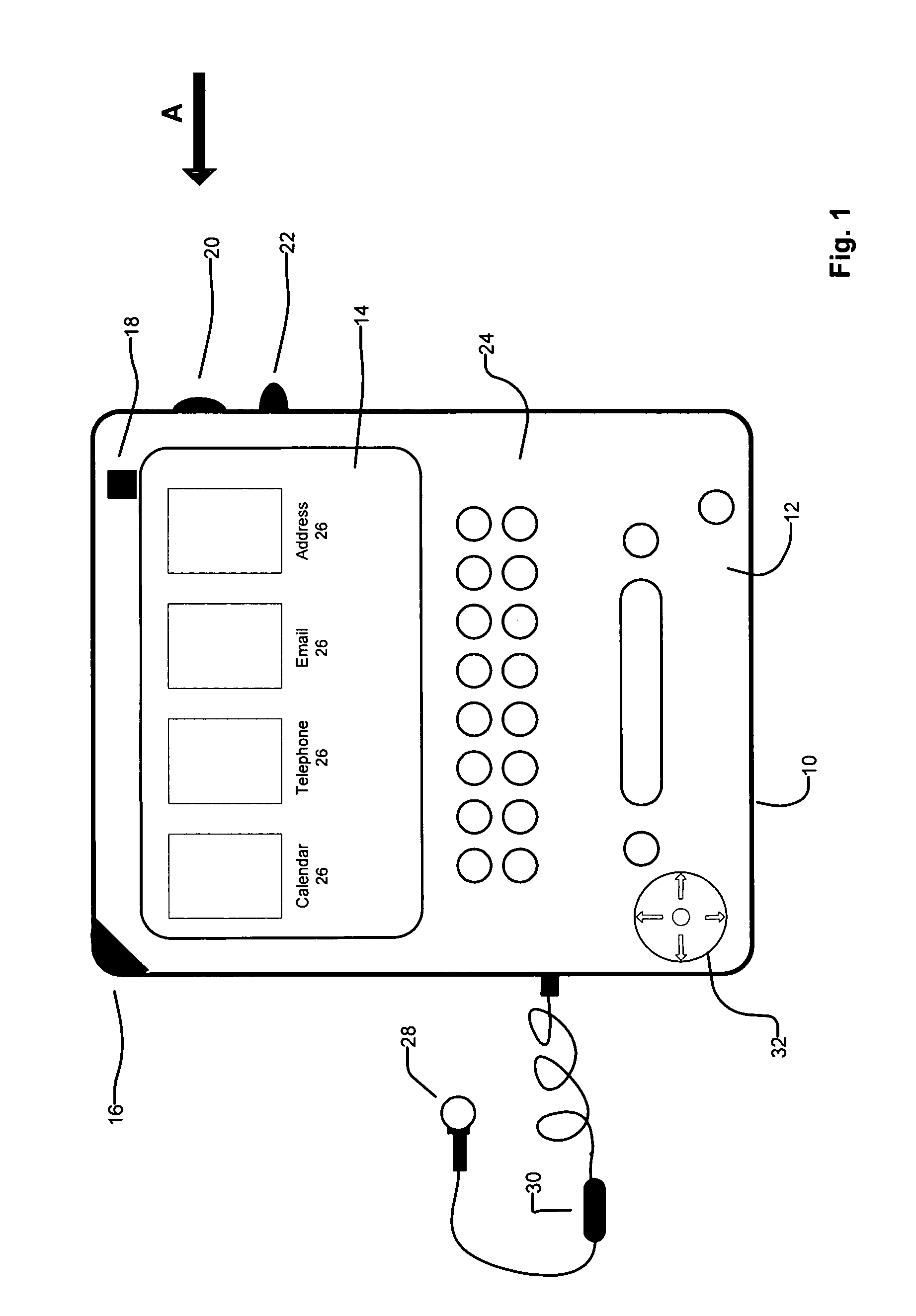 System and method for associating characters to keys in a keypad in an electronic device