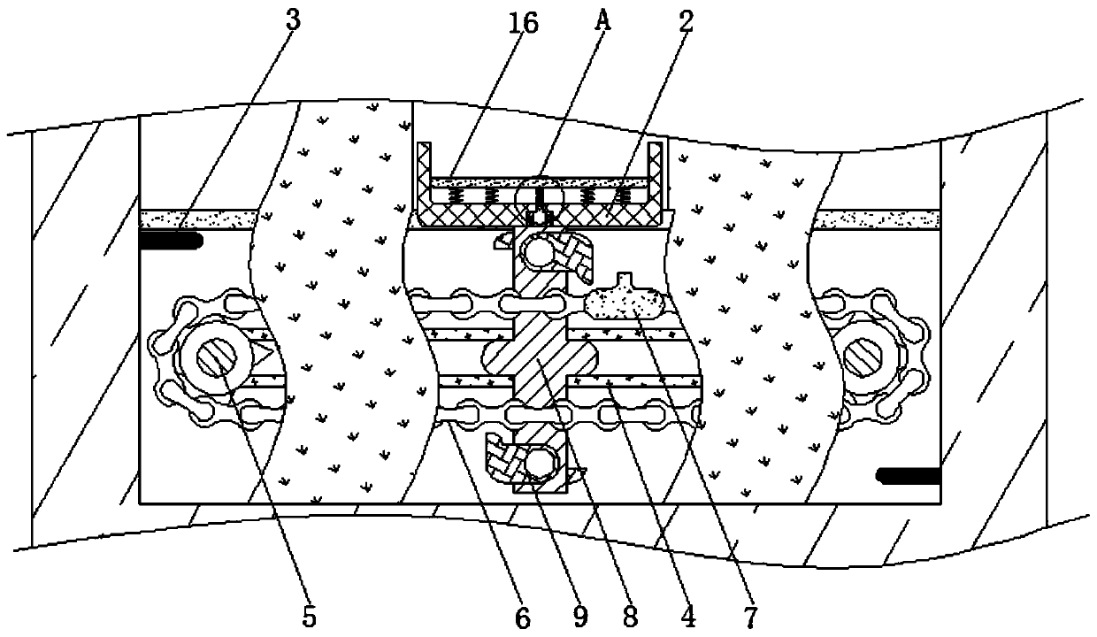 Quantitative water injection device of water dispenser for blind based on electromagnetic induction principle