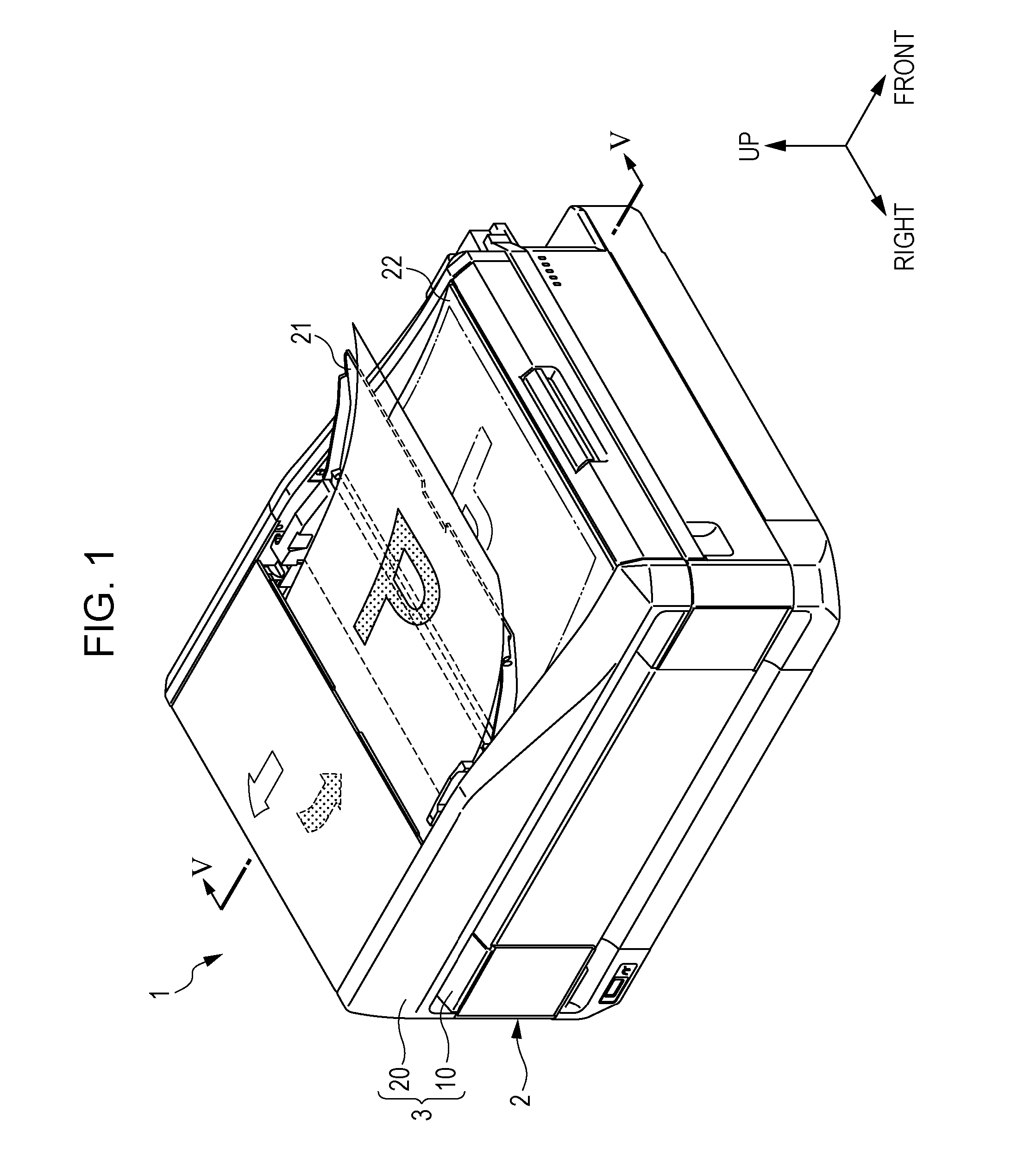 Image reading device and recording device