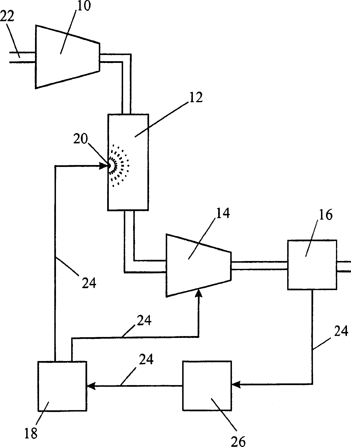 Multi-stage oil-less gas compressor