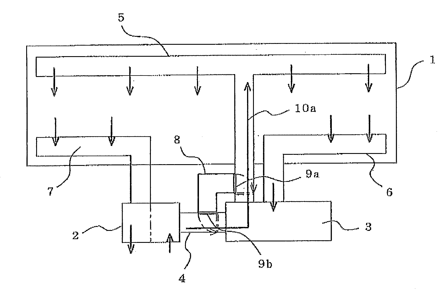 Ventilation and air conditioning apparatus for vehicle