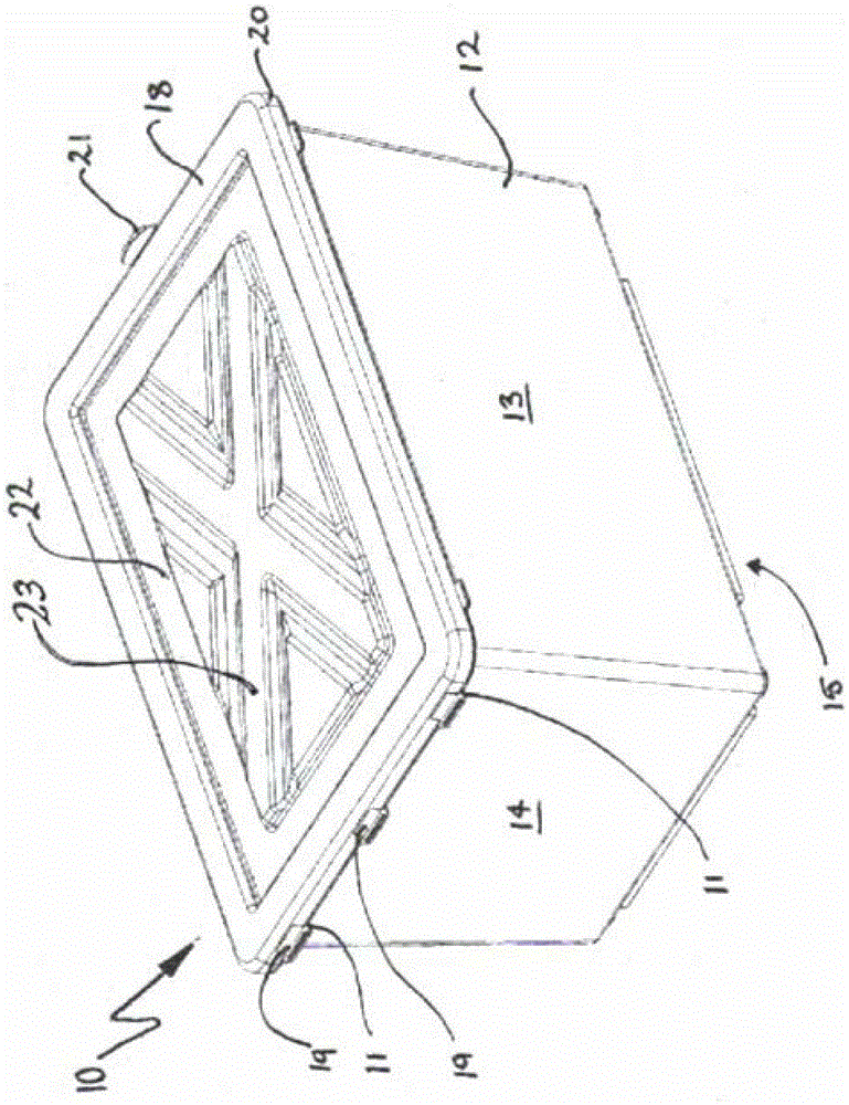 a stackable container