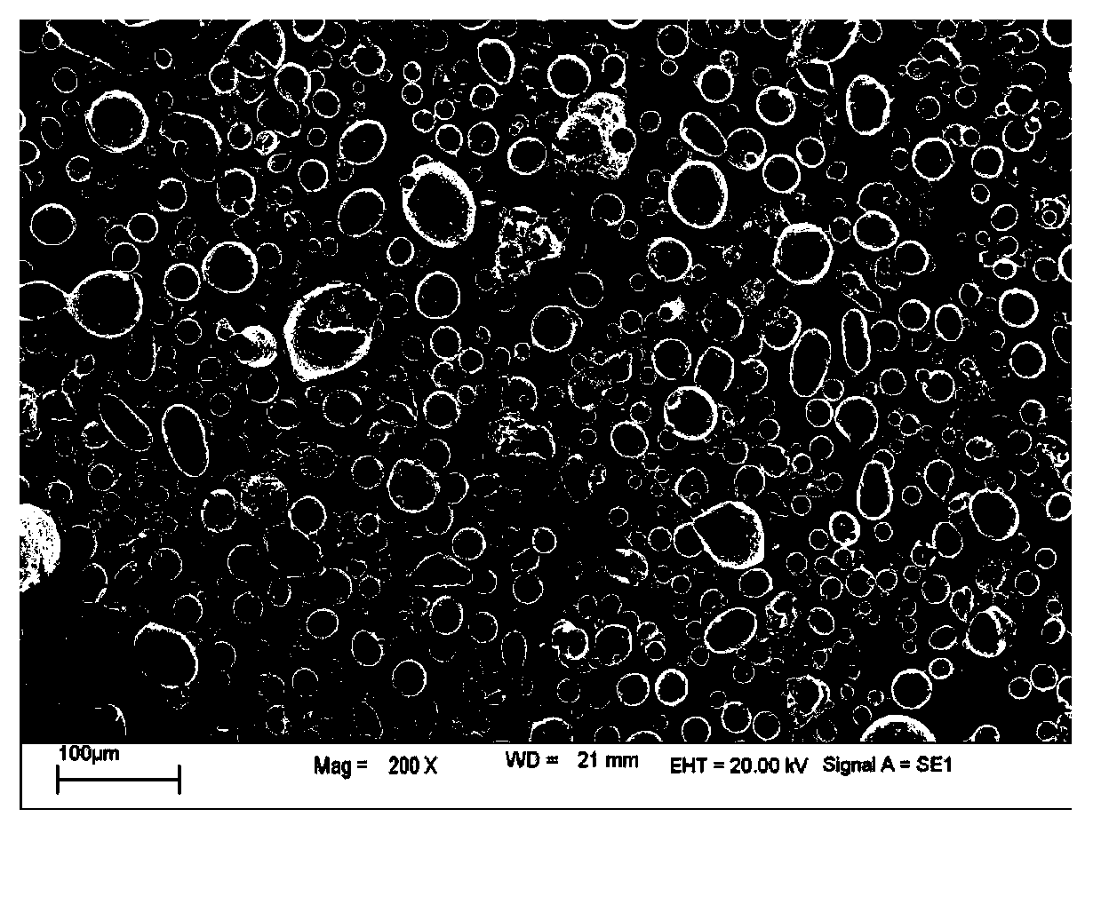 Metal powder atomization device and method for the device to prepare FeCoTaZr alloy powder