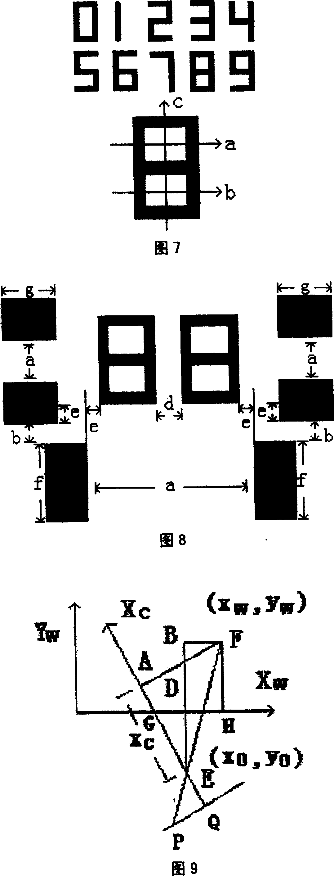 Method for visual guiding by manual road sign