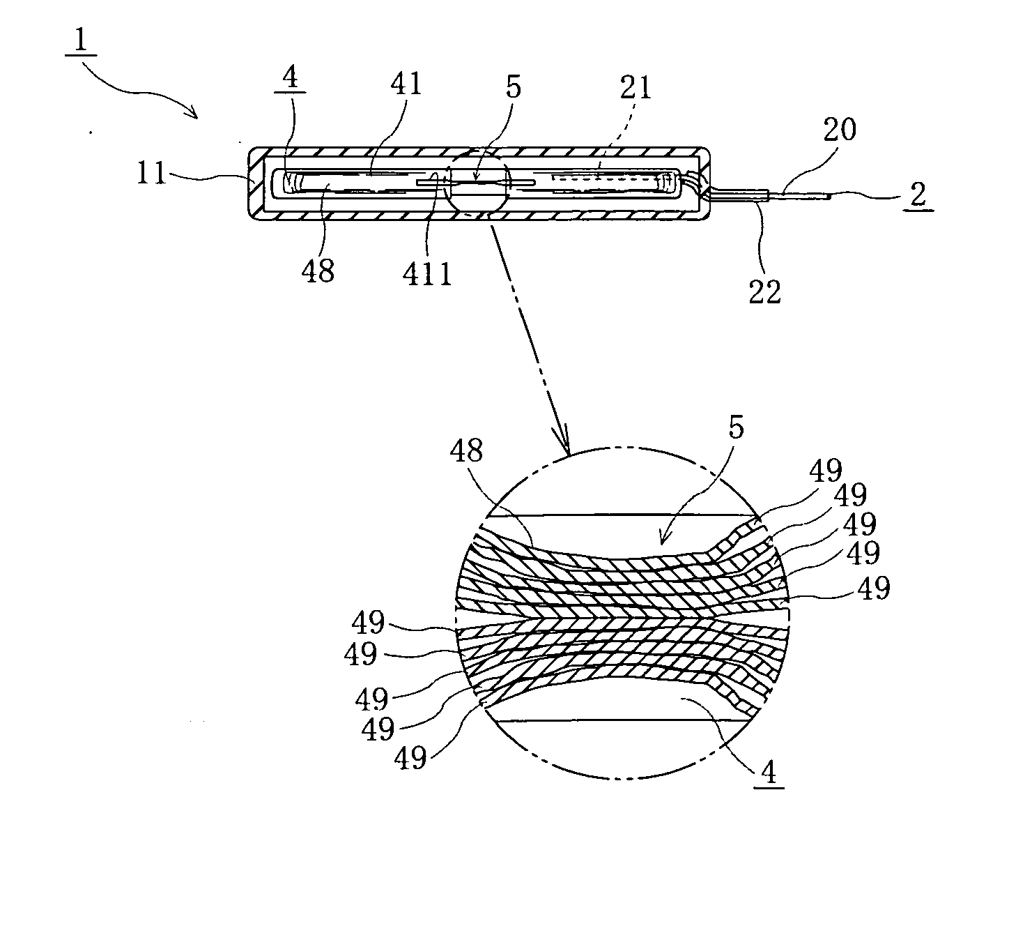 Secondary cell