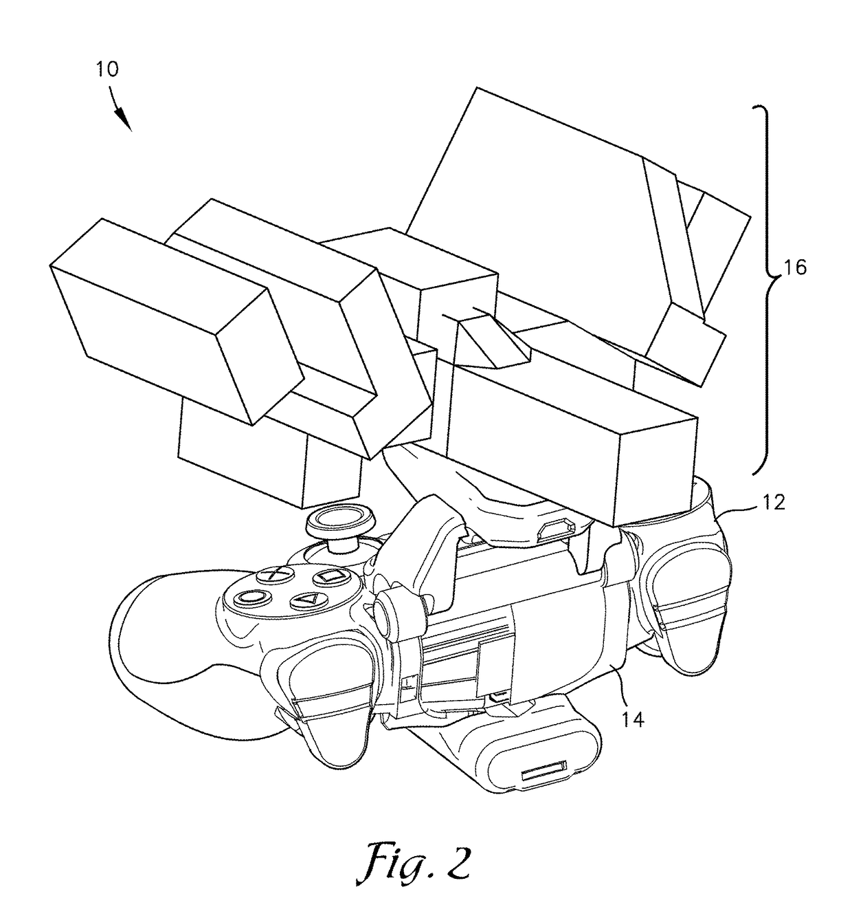 Modular accessory for video gaming