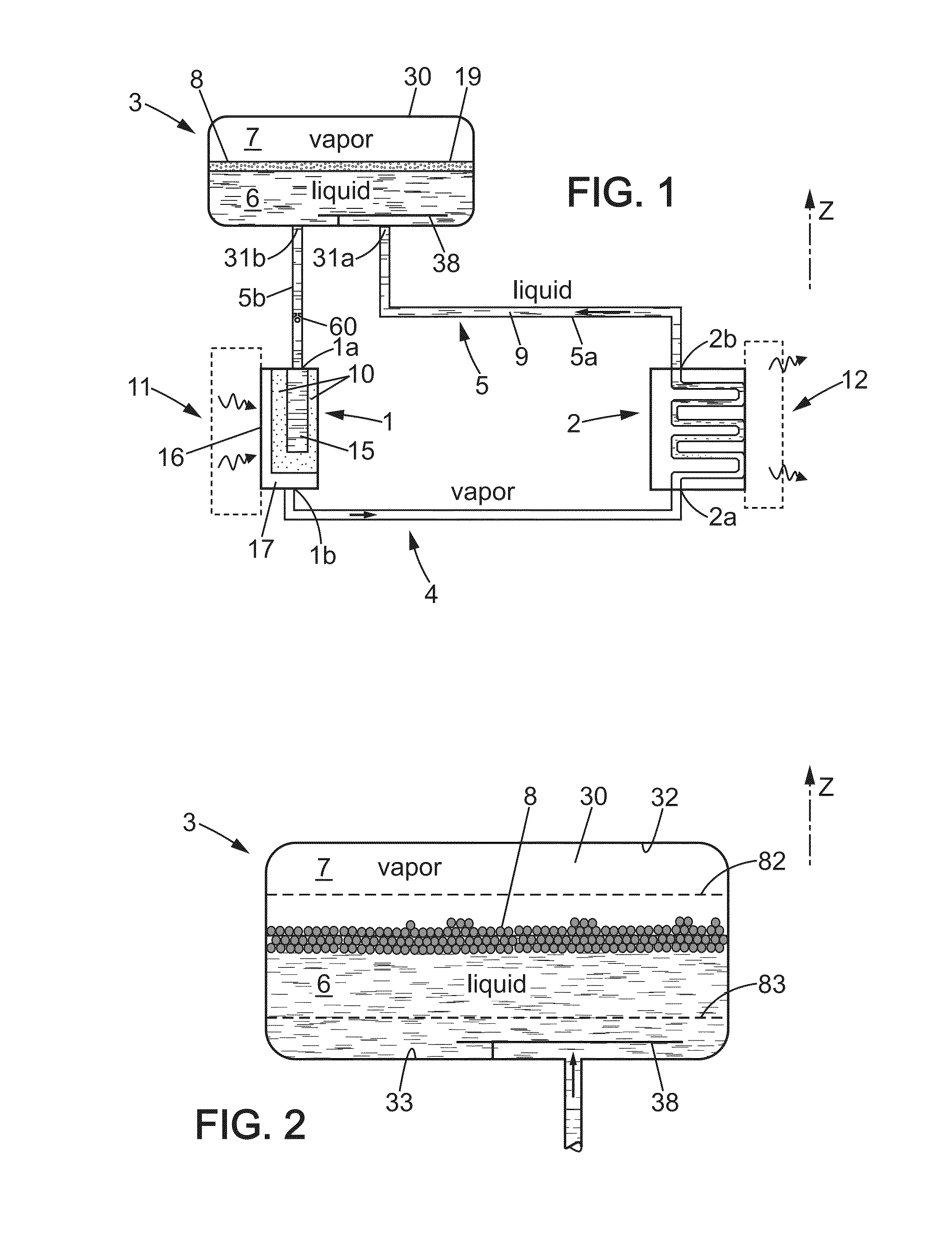 Two-phase heat transfer device