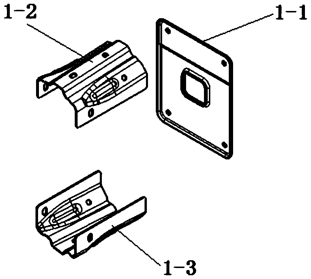 Rear anti-collision beam energy absorption box and design method thereof