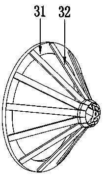 Bamboo shoot slicing device with peeling function