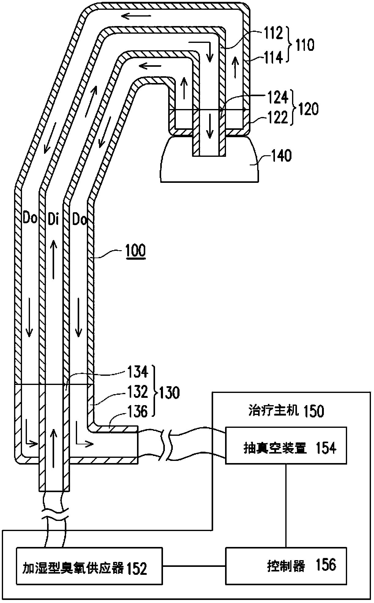 Handheld device for ozone disinfection, cover cap and ozone concentration sensing module and method