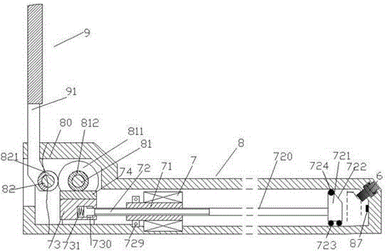 Notebook computer capable of automatically regulating angle of display screen and capable of automatically locking