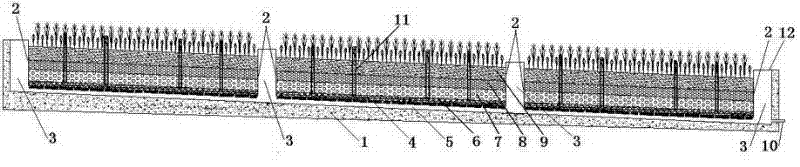 System for carrying out collection, purification and utilization on rainwater on road surfaces