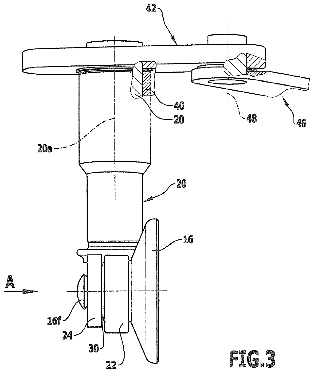 Valve device for a turbocharger