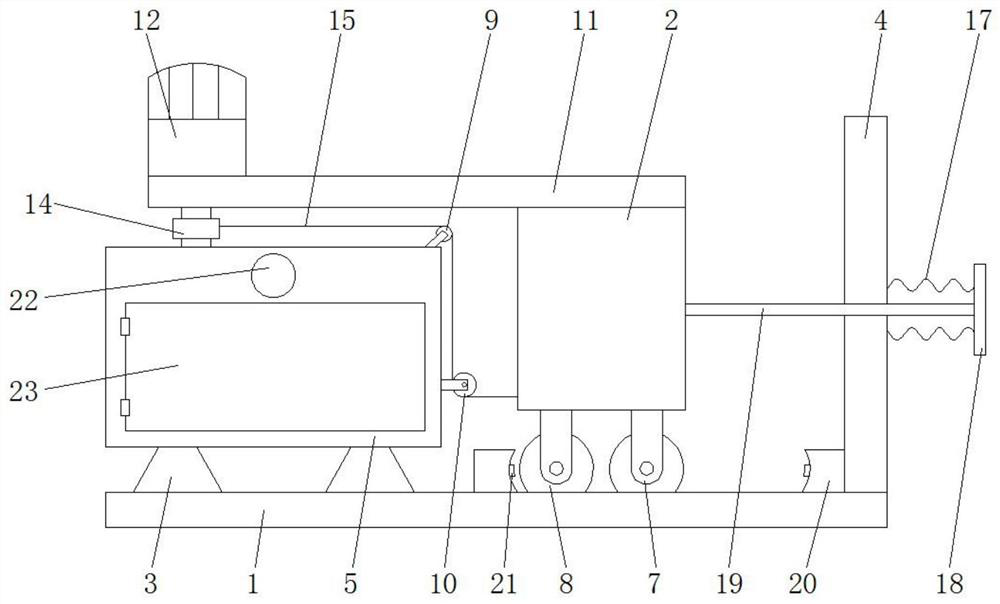 Raw material stirring equipment for abrasive wire processing