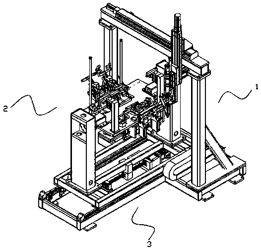 An automatic assembly system for electric mechanism of isolating switch