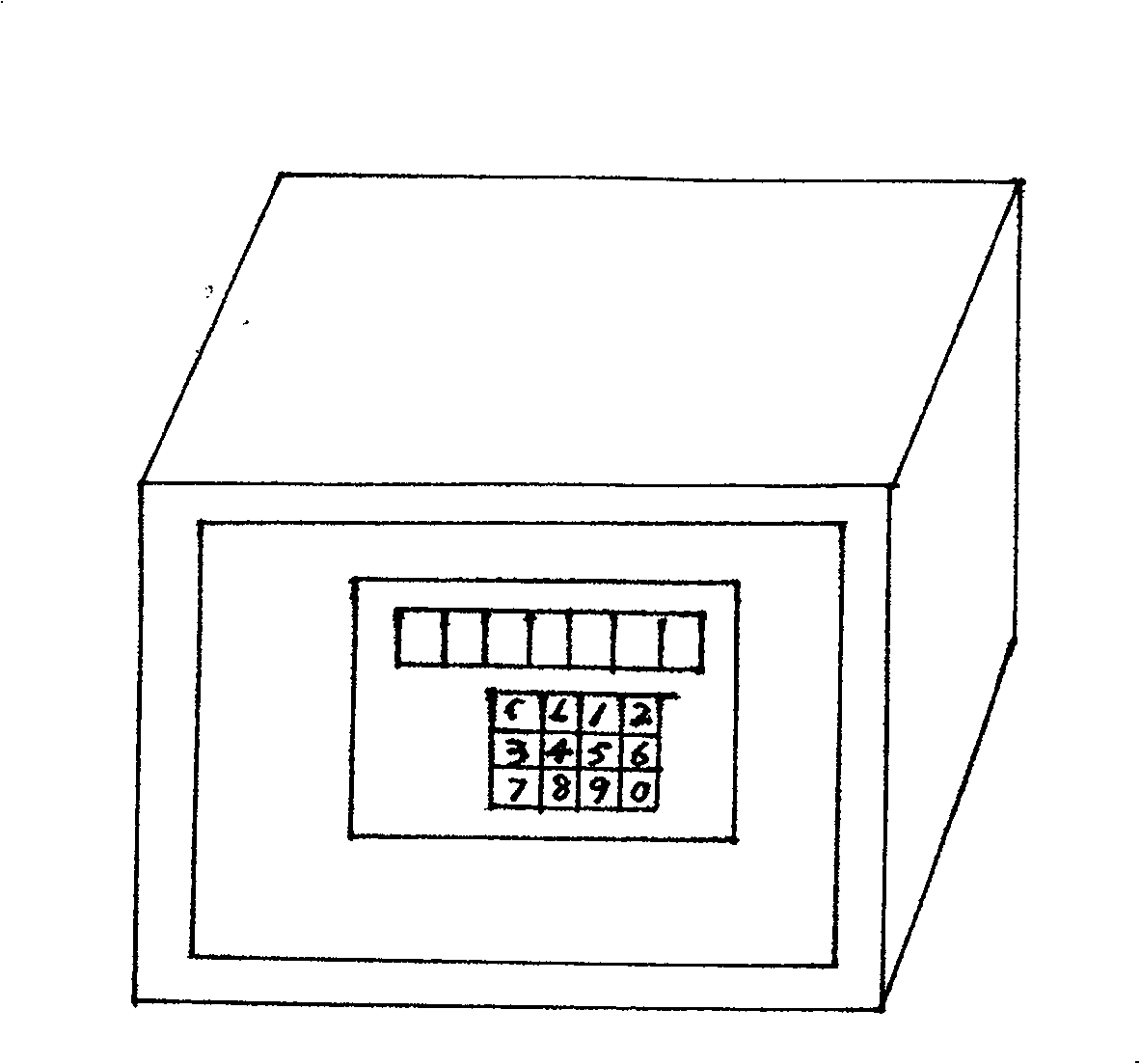 Programming control method of electronic safe