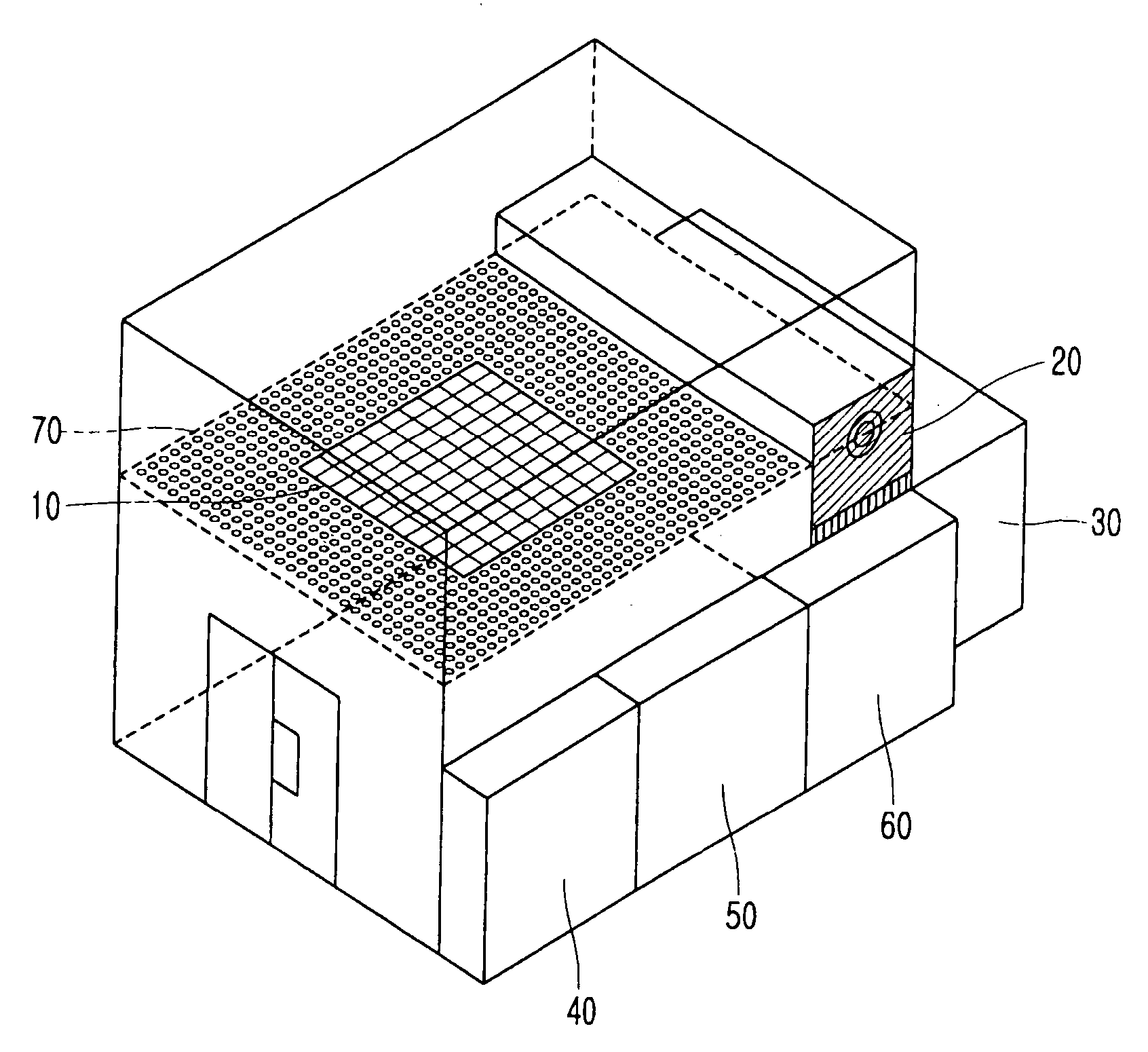 Solar simulator using a combination of mercury and halogen lamps